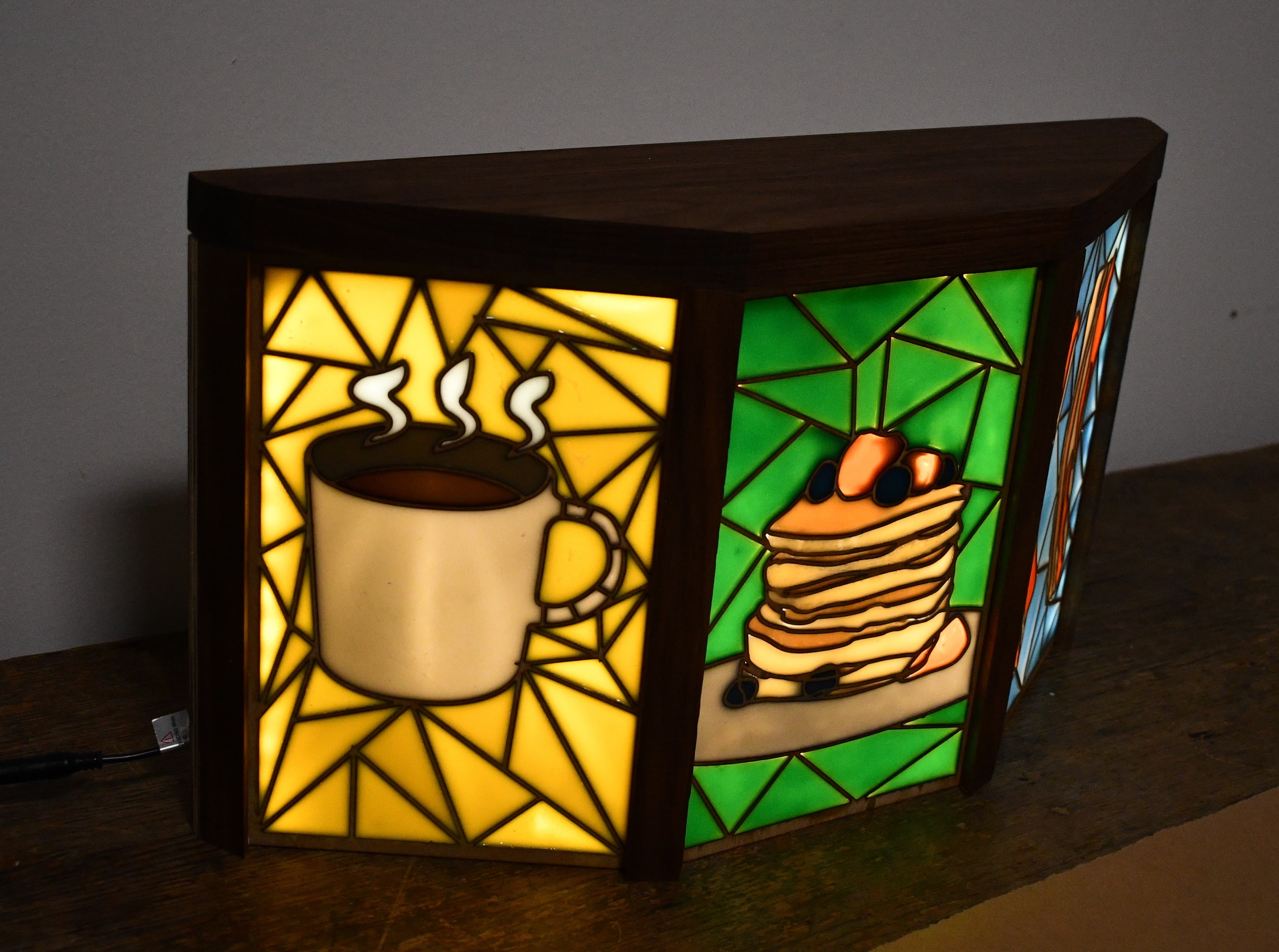 Faux Stained Glass