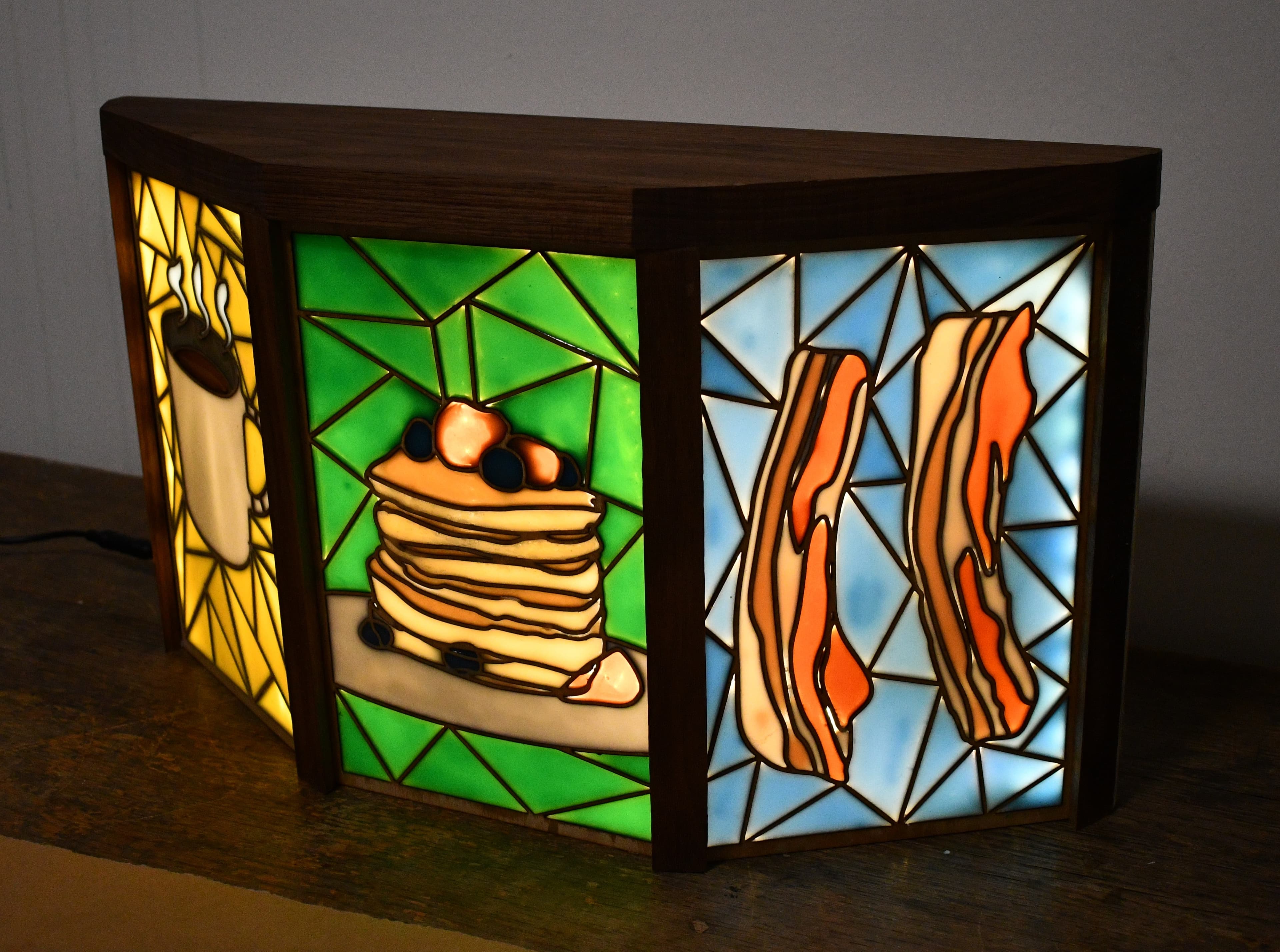 Faux Stained Glass