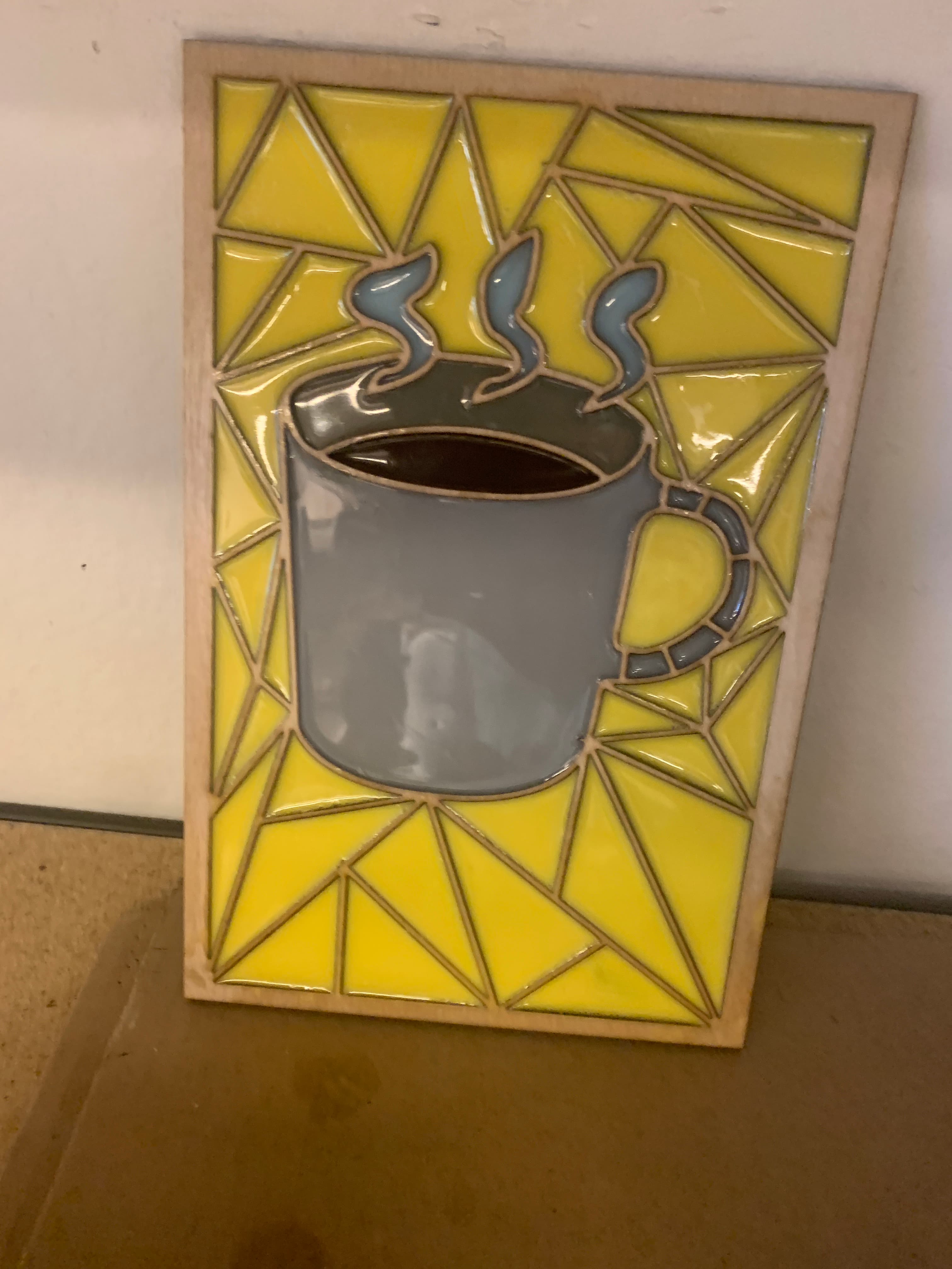 Faux Stained Glass