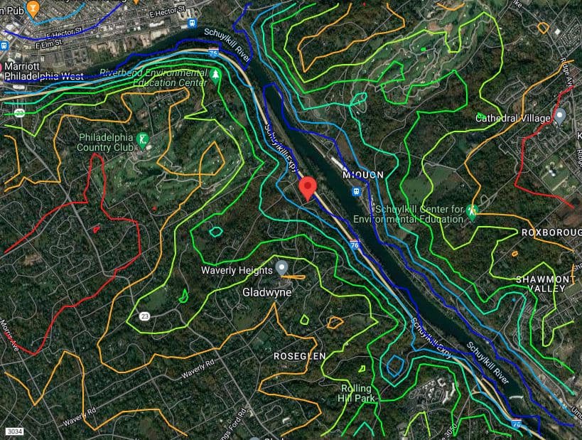 Topography Map