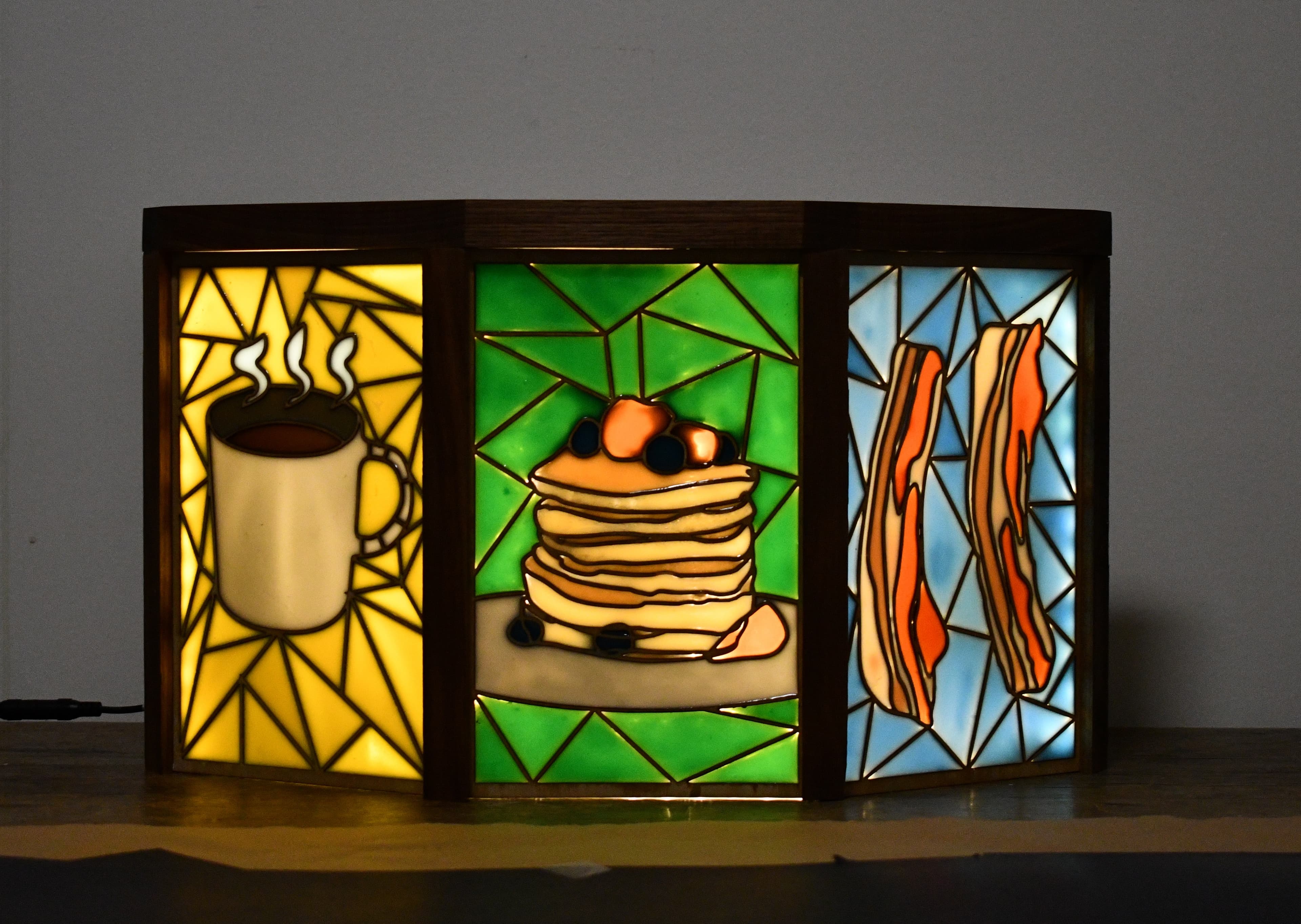 Faux Stained Glass